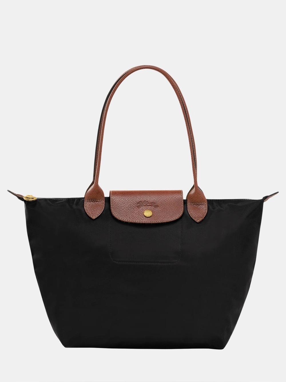 longchamp le pliage original médium tote bag | color: black
